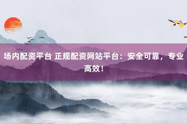 场内配资平台 正规配资网站平台：安全可靠，专业高效！